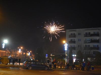 Tak mieszkańcy Sulęcina witali nowy 2024 rok. 