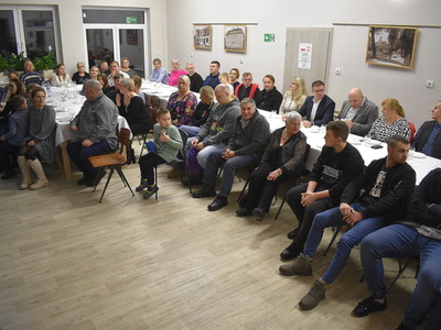 Inscenizacja "Betlejem Żubrowskie" w Świetlicy Wiejskiej w Żubrowie. /Copyright 20 foto/