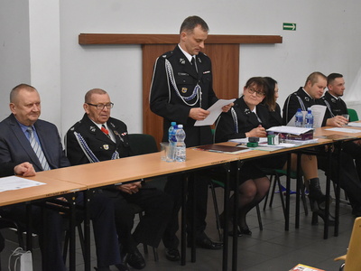 Zebranie sprawozdawcze w OSP Trzemeszno Lubuskie.