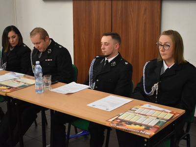 Zebranie sprawozdawcze w OSP Trzemeszno Lubuskie.
