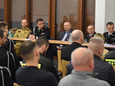 Zebranie sprawozdawcze w OSP Trzemeszno Lubuskie.