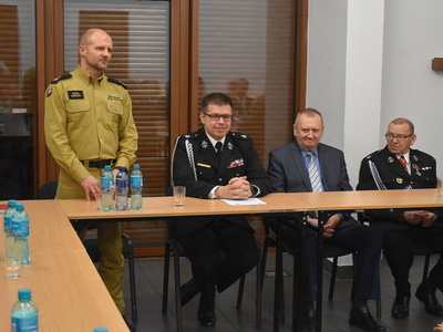 Zebranie sprawozdawcze w OSP Trzemeszno Lubuskie.