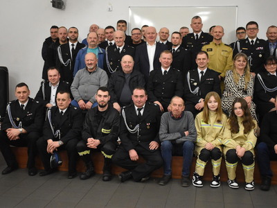 Zebranie sprawozdawcze w OSP Trzemeszno Lubuskie.