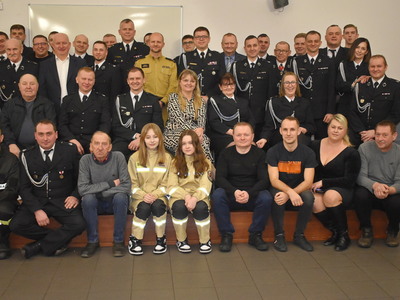 Zebranie sprawozdawcze w OSP Trzemeszno Lubuskie.