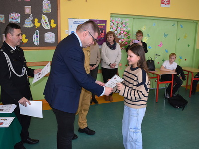 Eliminacje miejsko-gminne OTWP w Sulęcinie. Wręczenie dyplomów.