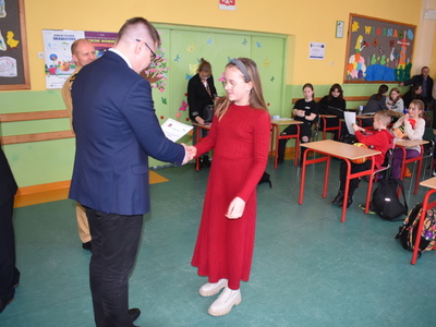 Eliminacje miejsko-gminne OTWP w Sulęcinie. Wręczenie dyplomów.