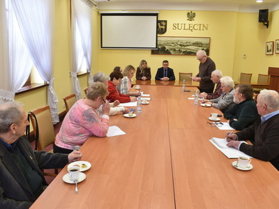 Posiedzenie Sulęcińskiej Rady Seniorów.