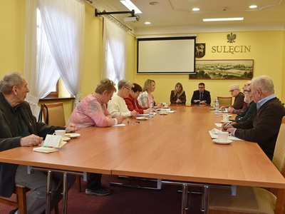 Posiedzenie Sulęcińskiej Rady Seniorów. 