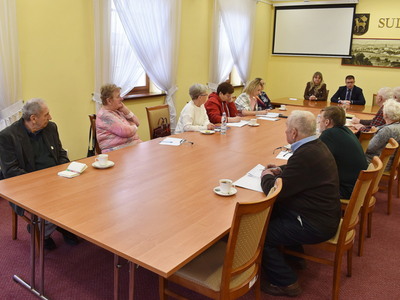 Posiedzenie Sulęcińskiej Rady Seniorów. 