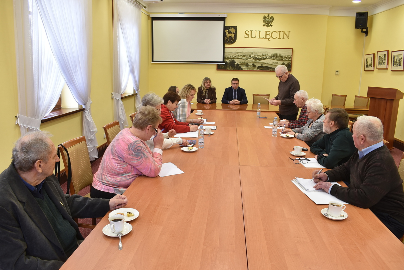 Posiedzenie Sulęcińskiej Rady Seniorów. 