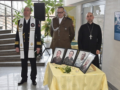 Wielkanocne spotkanie dowódcy 17 WBZ. 
