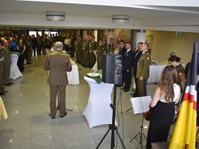 Wielkanocne spotkanie dowódcy 17 WBZ. 