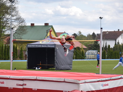 Ogólnopolski Miting Lekkoatletyczny w Sulęcinie. Skok wzwyż mężczyzn. 