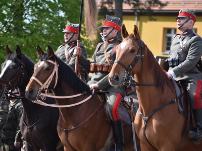 Święto 15.batalionu Ułanów Poznańskich. 