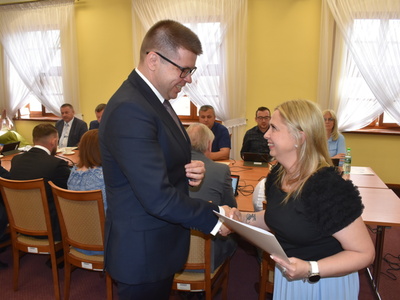 Pierwsze posiedzenie Rady Miejskiej IX kadencji.