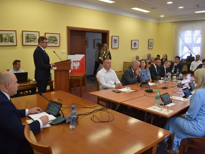 Pierwsze posiedzenie Rady Miejskiej IX kadencji.
