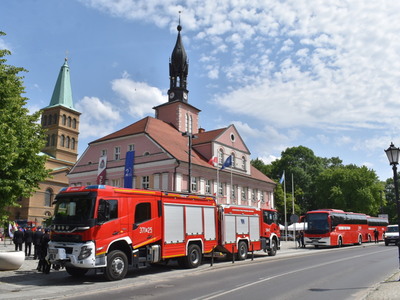 Wojewódzkie obchody Dnia Strażaka w Międzyrzeczu. 