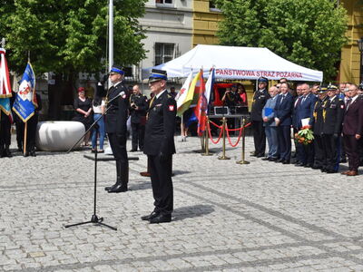 Wojewódzkie obchody Dnia Strażaka w Międzyrzeczu. 