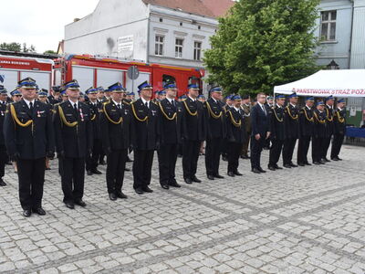 Wojewódzkie obchody Dnia Strażaka w Międzyrzeczu. 