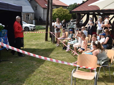 Festyn z okazji Dnia Dziecka w Miechowie. 