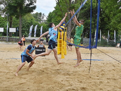 Lubuskie mistrzostwa w siatkówce plażowej. 