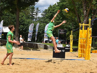 Lubuskie mistrzostwa w siatkówce plażowej. 