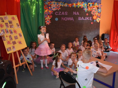 Uroczystość pożegnania przedszkolaków z Wędrzyna.