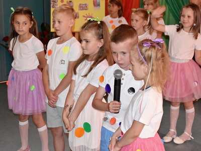 Uroczystość pożegnania przedszkolaków z Wędrzyna.