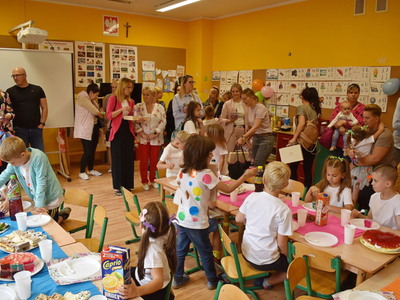 Uroczystość pożegnania przedszkolaków z Wędrzyna.