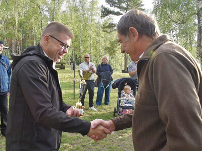 Zawody wędkarskie o Puchar Przyjaźni Miast Partnerskich. 