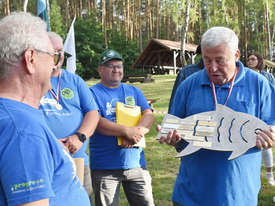 Zawody wędkarskie o Puchar Przyjaźni Miast Partnerskich. 