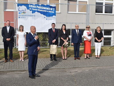 Inauguracja nowego roku szkolnego 2024/2025 w dwójce.