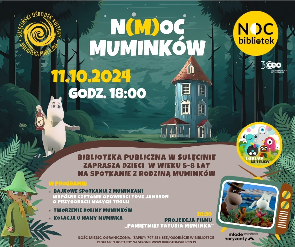 Zapraszamy na Noc Bibliotek