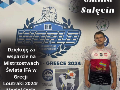 Mistrzostwa Świata IFA w Armwrestlingu Loutraki 2024 r.