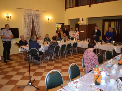 Dzień Seniora w Świetlicy Wiejskiej w Długoszynie. 