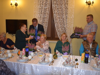 Dzień Seniora w Świetlicy Wiejskiej w Długoszynie. 