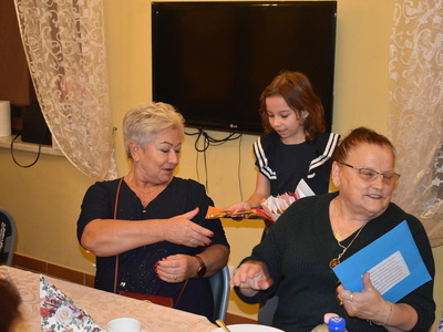 Dzień Seniora w Świetlicy Wiejskiej w Długoszynie. 