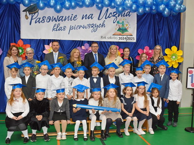 Mianowani na uczniów Szkoły Podstawowej nr 1 im. Jana Pawła II w Sulęcinie. 