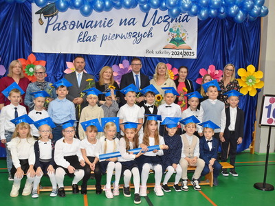 Mianowani na uczniów Szkoły Podstawowej nr 1 im. Jana Pawła II w Sulęcinie. 