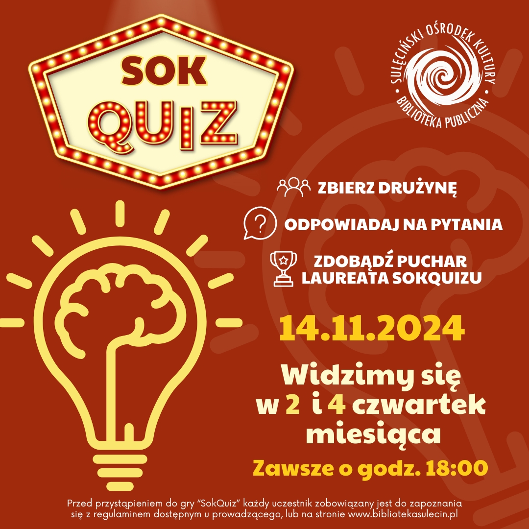 SOKQUIZ – 14 listopada