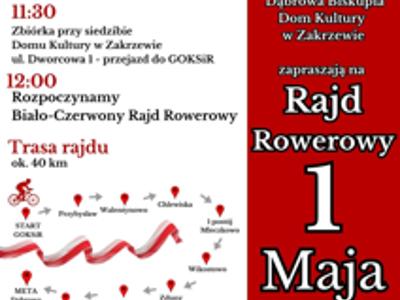  Biało-Czerwony Rajd Rowerowy – 1 Maja 2025 