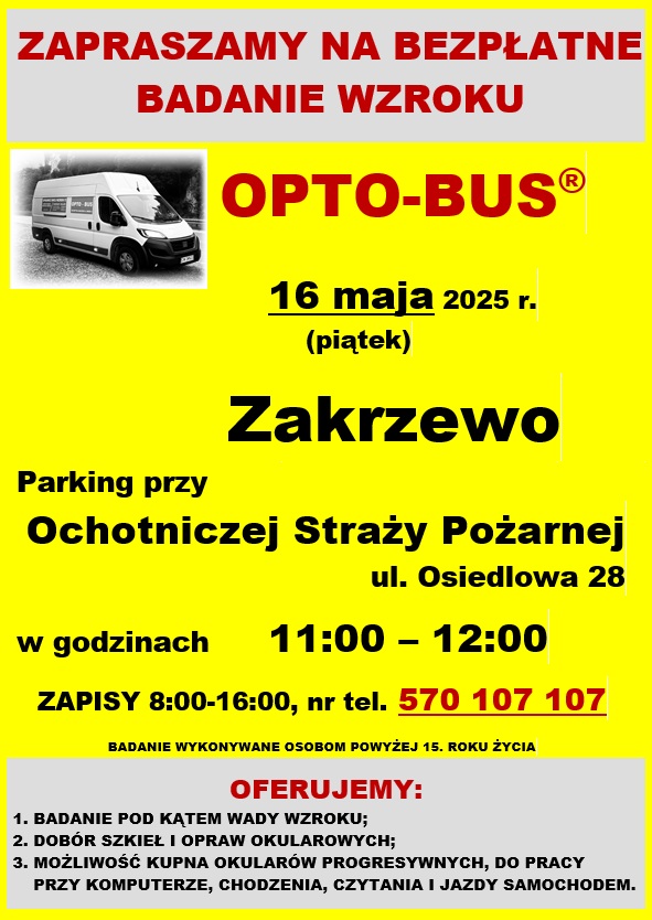 OPTOBUS- badanie