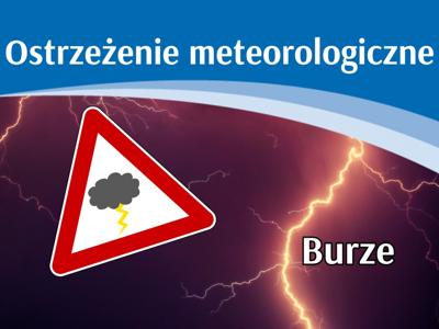 UWAGA – OSTRZEŻENIE METEOROLOGICZNE