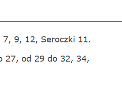 Informacja o przerwach w dostawie energii elektrycznej
