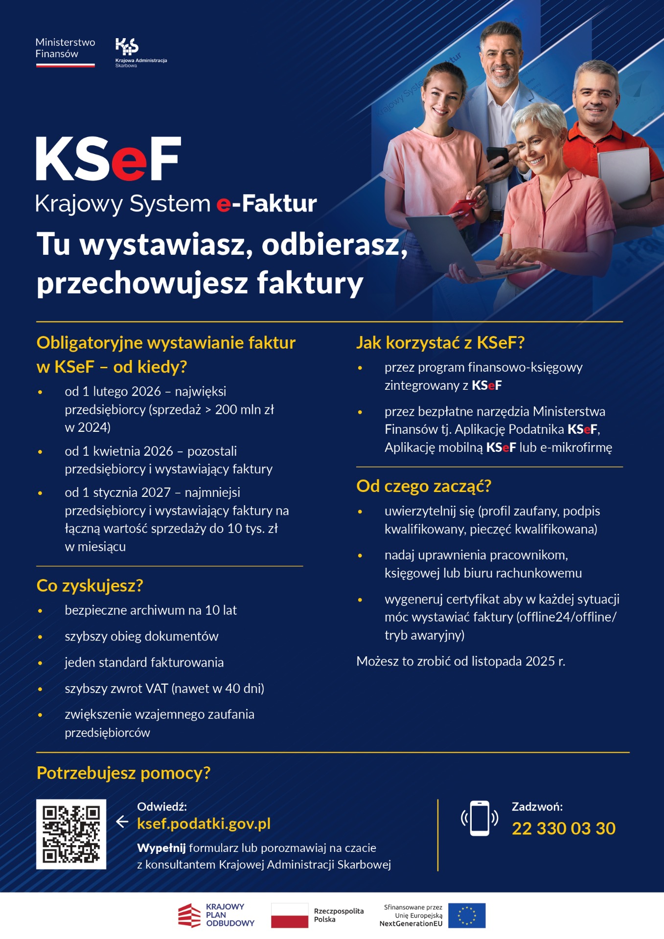Komunikat w sprawie KSeF 