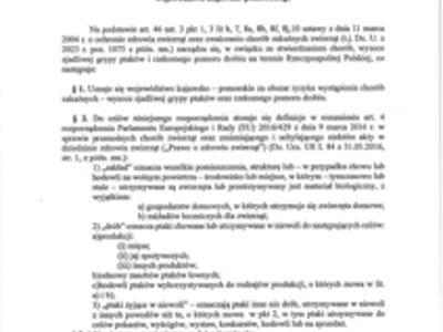 Powiatowy Lekarz Weterynarii w Aleksandrowie Kujawskim OSTRZEGA – Ryzyko Wystąpienia Grypy Ptaków i Rzekomego Pomoru Drobiu 2