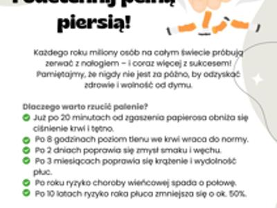  Światowy Dzień Rzucania Palenia Tytoniu.  2