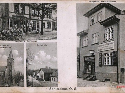 Alt:="Zdjęcie przestawia kartkę z Sierakowa Śląskiego. Zdjęcie ze strony https://fotopolska.eu/m751,Sierakow_Slaski.html?f=889096-foto ,dostęp 27.10. 2021r."