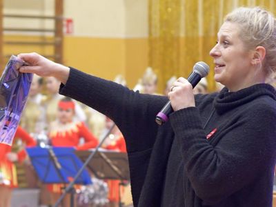 Alt="Zdjęcie przedstawia występy podczas Wielkiej Orkiestry Świątecznej Pomocy w Ciasnej. Zdjęcie: Radosław Gruca."
