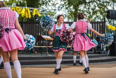 Alt="Zdjęcie przedstawia obchody Dni Gminy Ciasna 2023 wraz z Jubileuszem 20-lecia Mażoretek Copacabana."
